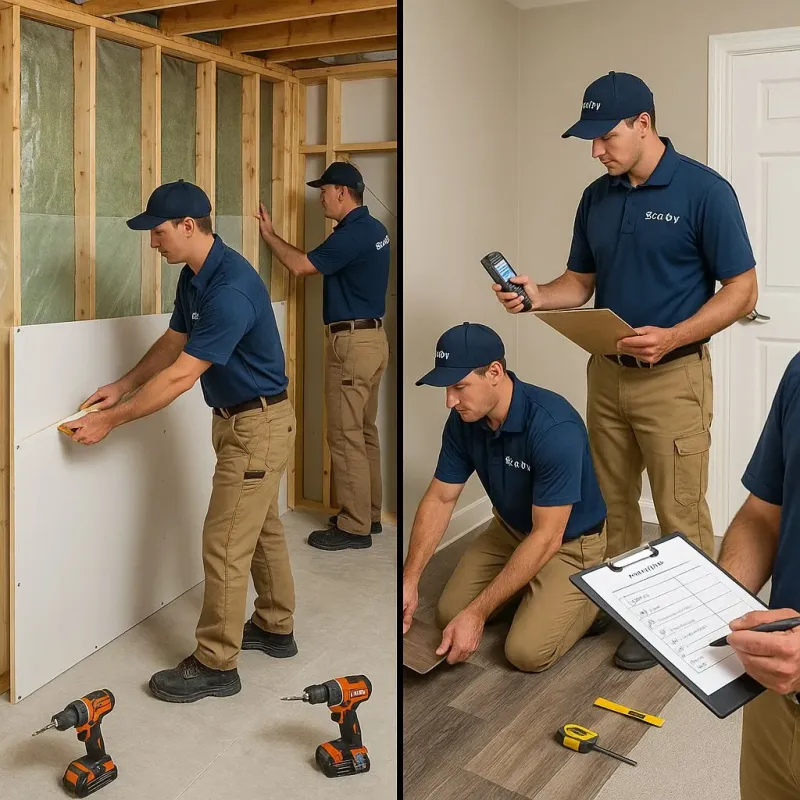 Repairs and Reconstruction process in Westminster, MA
