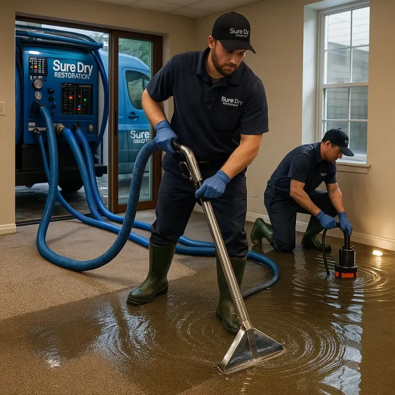 Water Extraction and Removal process in Westminster, MA